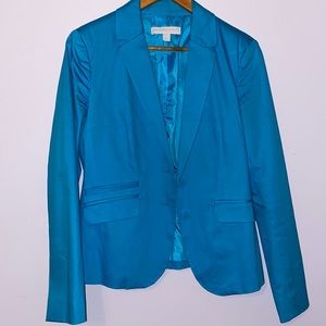 New York & Company STRETCH blue blazer
